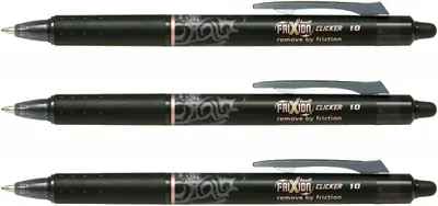 Produktbild von Frixion Clicker 1.0 - 3er-Set schwarz