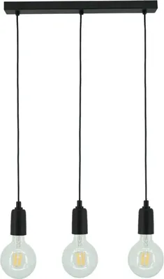 Image de Lampes Suspendues Modernes Noires Hades 2881/Z-B-3