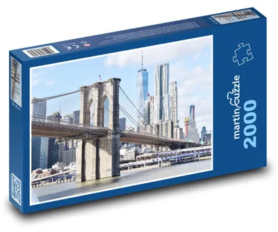Obrázek produktu pro Puzzle 2000 Brooklynský most - New York - martinpuzzle