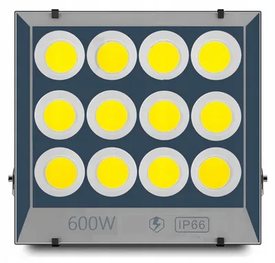 Image de Halogène Led Outdoor Pour Jardin Garage Construction Hangar 600W Étanche