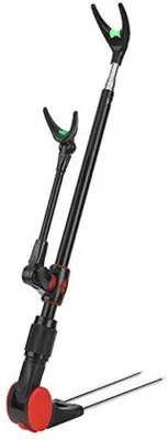 Produktbild von Teleskopischer Angelhalter - Verstellbare Länge und 360 Grad Rotation