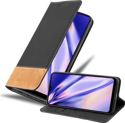 Obrázek produktu pro Cadorabo DE-153297, Uzavírací pouzdro, Samsung, Galaxy A20s, 16,5 cm (6.5"), Béžová, Tmavě hnědá
