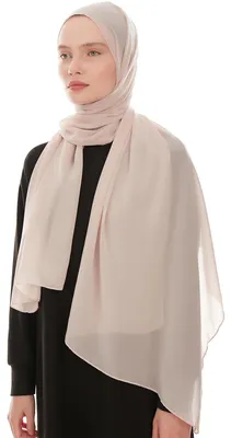 Immagine prodotto di Ayisah, foulard in chiffon, hijab da donna, sciarpa-scialle "nude", velo hijab