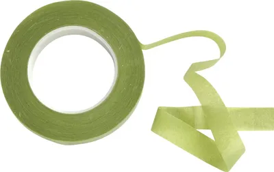Produktbild von Glorex Floristikband hellgrün 12,7 mm