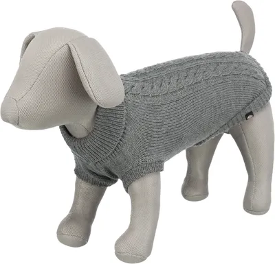 Produktbild von Trixie Kenton Hundepullover Grau 60 cm Grau 60 cm
