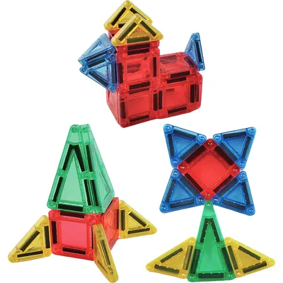 Zdjęcie produktu dla Zestaw płytek magnetycznych Creathek, 28 szt.