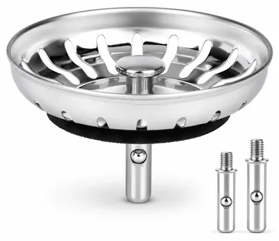 Imagen del producto de Tapón de desagüe de acero inoxidable, de 80 mm de diámetro, para la cocina