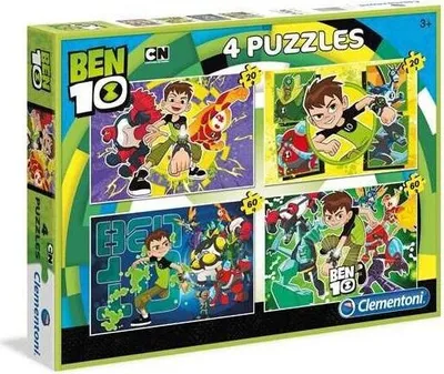 Immagine prodotto di Puzzle Clementoni - Ben 10, 20, 20, 60 e 60 pezzi