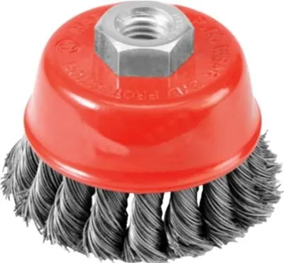 Obrázek produktu pro Kartáč na tupo Awtools 65 mm / kroucený drát / závit m14