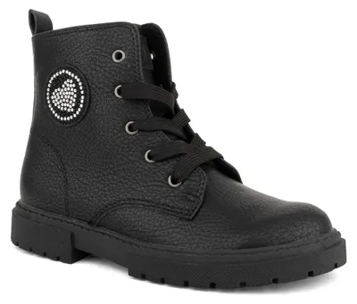 Produktbild von Cortina Mädchen Stiefeletten 638090-BLK Farbe: Schwarz Größe: 29