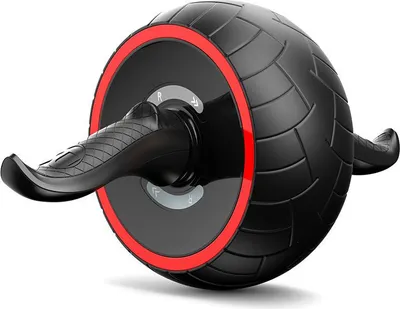 Produktbild von Bauchtrainer mit Rebound – Automatisches Bauchrad, Ab Roller Wheel Trainingsgerät für effektives Bauchmuskeltraining zu Hause & im Studio