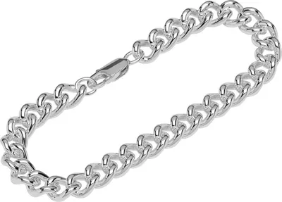 Produktbild von Armband 925 Sterling Silber 22cm Panzerkette rund Herren Armbandkette Neu passiv