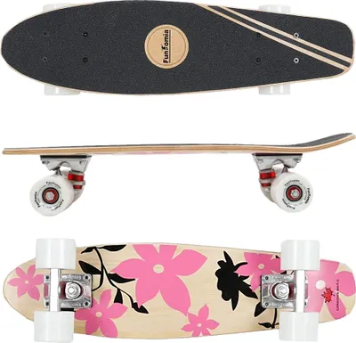 Produktbild von Design pink Blume FunTomia® Holz Mini-Board - 2063