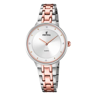 Obrázek produktu pro Festina F20626-1 CYRKONIE dámské hodinky stříbrné