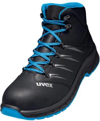 Zdjęcie produktu dla buty uvex 2 trend S2 niebieski, czarny szerokość 11 rozmiar 42