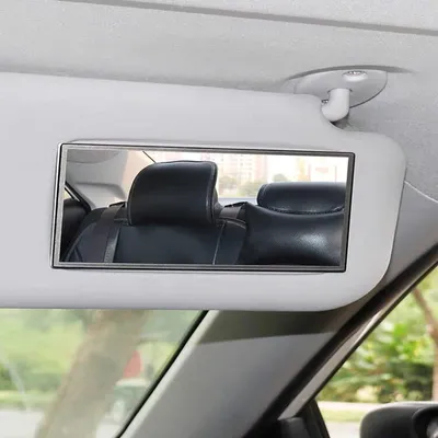 Produktbild von Selbstklebender Make-up-Spiegel für das Auto mit Edelstahl-Oberfläche