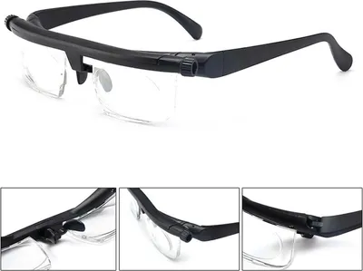 Produktbild von Verstellbare Brille Mit Schwerpunktwechsel Lesebrille Variable Fokusse für sofortige 20/20-Sicht und Klarheit