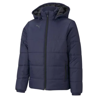 Produktbild von Puma teamLIGA Padded Jacke Kinder dunkelblau weiß Gr 128