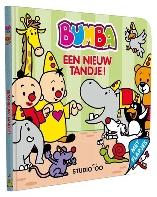 Produktbild von Bumba : kartonboek met flapjes - Nieuw tandje