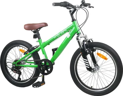 Produktbild von vidaXL Mountainbike 24 Zoll 6-Geschwindigkeit für 8-12 Jahre alt Grün