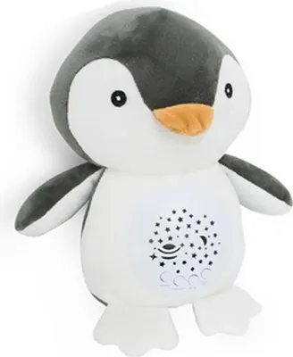 Image de Peluche pingouin endormi 26 cm