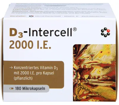 Produktbild von D3-Intercell 2000 I.E., 180 St KAP