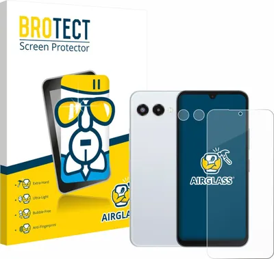 Produktbild von BROTECT Schutzglas für Telekom T Phone 3 (Display+Kamera) Schutzfolie Panzer Folie Glas Display Schutz klar