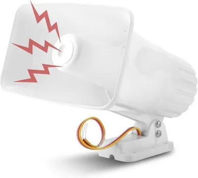 Productafbeelding van 150dB Elektronische Alarm Sirene voor Binnen en Buiten - Veiligheidssysteem