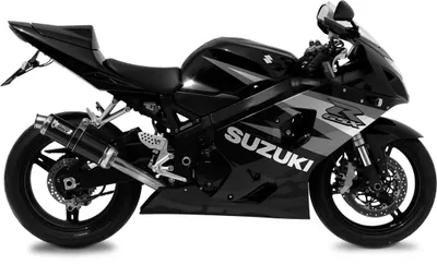 Produktbild von Mivv SPORT Schalldämpfer GP BOLT-ON Carbon für SUZUKI GSX-R 600 BJ 2004 > 2005