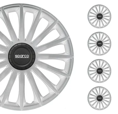 Produktbild von Satz Sparco Radzierblenden Treviso 16-Zoll Silber