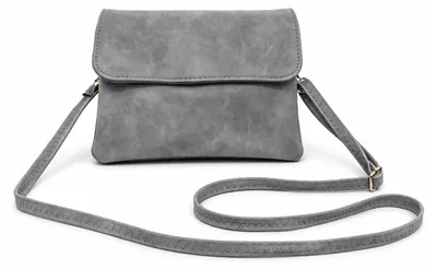 Produktbild von Crossbody Tasche Mini, Kunstleder, mit abnehmbarem Schulterriemen, kleine Umhängetasche, für Alltag
