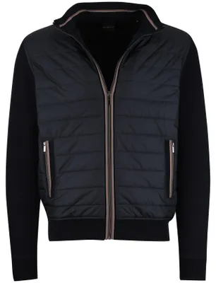 Produktbild von cel dunkelblau Outdoor-Weste Bugatti weite Passform
