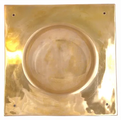 Produktbild von Römischer Schildbuckel, Messing, quadratisch