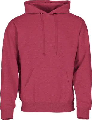 Produktbild von Fruit of the Loom Classic Kapuzen-Sweat Farbe: vintage rot meliert + GRATIS MyShirt Stoffbeutel Größe: L