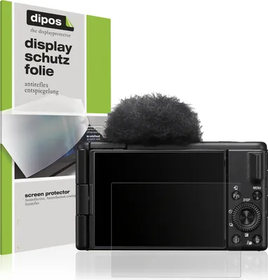 Produktbild von 4x Schutzfolie für Sony ZV-1 II matt Displayschutzfolie Folie Display Schutz dipos