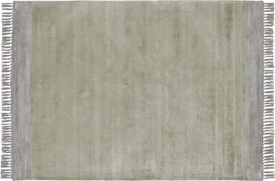 Produktbild von Teppich Ryan aus Viskose 200 x 300 cm Grün
