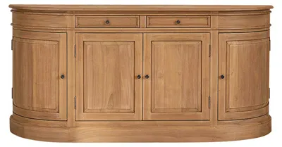 Produktbild von Rundes Buffet Teakholz massiv 180 cm Stilvoll