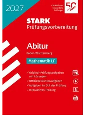 Obrázok produktu pre STARK Mathematik LF - Abitur 2027 BW - Prüfungsvorbereitung