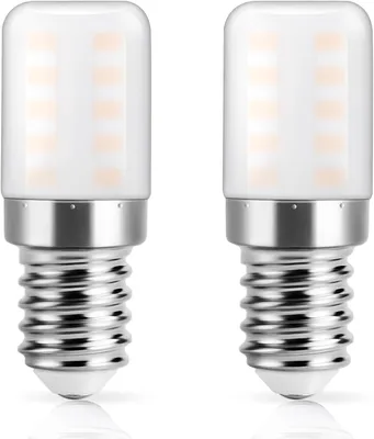 LED Kühlschranklampe E14, 3W, warmweiß, 270lm, 4er-Set