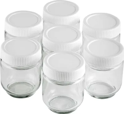 Produktbild von Lacor 69244 - LACOR, , 7 Einheiten, Joghurthersteller, Glasglas Tra...