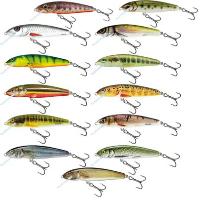 Produktbild von Salmo Minnow Wobbler , Salmo Farben:Yasame Ayu, Länge/Gewicht/Laufverhalten/Tauchtiefe:6 cm / 6g / sinkend / 1.0-1.5m