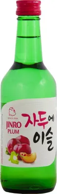 Produktbild von [ 360ml ] HITEJINRO Soju Jinro Plum / Soju mit Pflaumengeschmack Alc. 13% vol.
