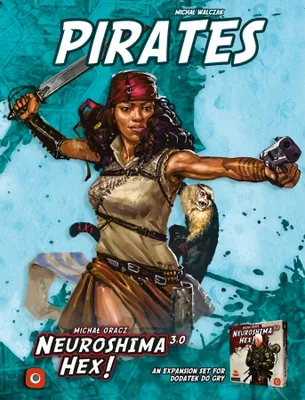 Image de Neuroshima Hex! 3.0: Pirates – Jeu de société – Portal Games – 1-4 joueurs – 13+