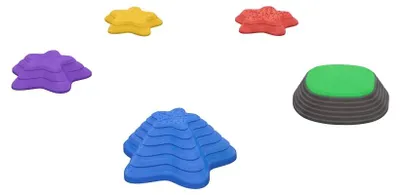 Produktbild von Set, Rutschfeste Stapelsteine, Balancespiel Bis 80 Kg, Indoor & Outdoor