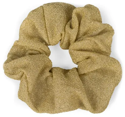 Produktbild von styleBREAKER Damen Glitzer XXL Haargummi im Retro Style, elastisch, Scrunchie, Zopfgummi, Haarband 04027001