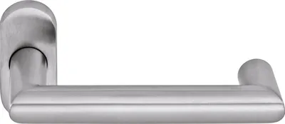 Produktbild von OGRO Drückerlochteil PREMIUM 8907 FS/6621 - mit Rosette, Edelstahl matt
