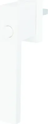 Produktbild von Fenstergriff Fensterolive Rasterolive Kindersicherung Druckknopf Fensterbeschlag Weiss RAL9016