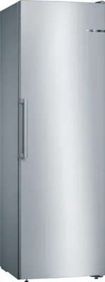 Produktbild von Bosch Serie 4 Serie | 4 Freistehender Gefrierschrank186 x 60 cm Edelstahl-Optik, 242 l, 20 kg/24h, SN-T, No-Frost-System, F, Edelstahl
