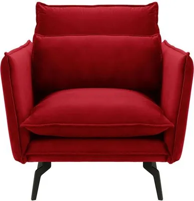 Produktbild von SLF24 - Sessel Layla - rot - Velluto 7