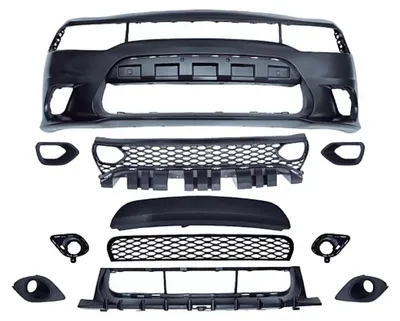 Productafbeelding van Stootbalk voor Dodge Charger LD, modeljaren 2015-2023. Onderste grille van de stootbalk.
